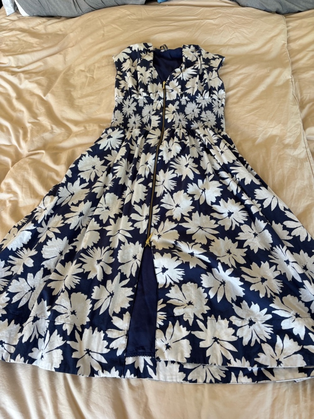 Anthropologie Tobie Zip-front dress